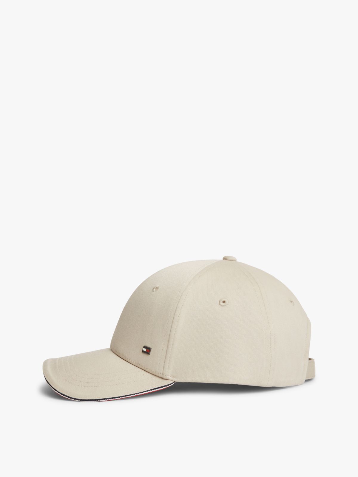 Corporate Signature Tape Baseball Cap — Beige