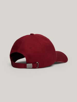 Signature Flag Six-Panel Baseball Cap | Red | Tommy Hilfiger