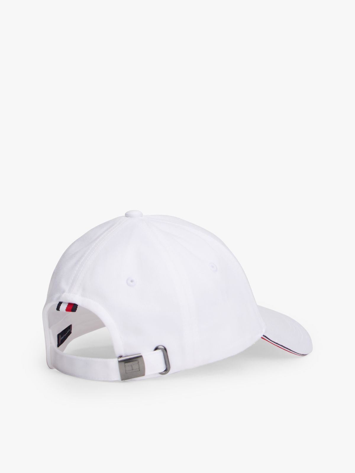 Corporate Signature Tape Baseball Cap — White