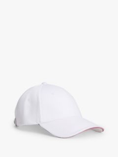 Corporate Signature Tape Baseball Cap — White 1