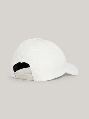 grey hilfiger monotype canvas-baseball-cap für herren - tommy hilfiger