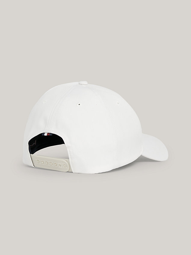 grey hilfiger monotype baseball-cap aus canvas für herren - tommy hilfiger