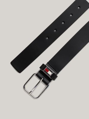 Scanton Logo Leather Belt Tommy Hilfiger | | Black