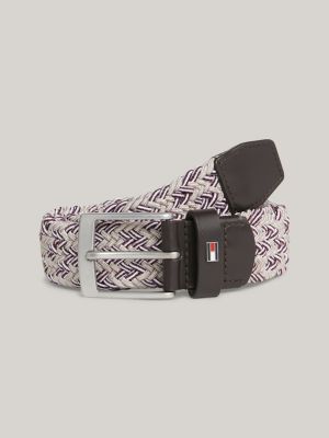 grey adan gürtel aus stretch-gurtband für herren - tommy hilfiger