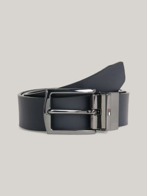 Tommy Hilfiger AM0AM03111-901 Loop Belt Reversible Belt BLACK