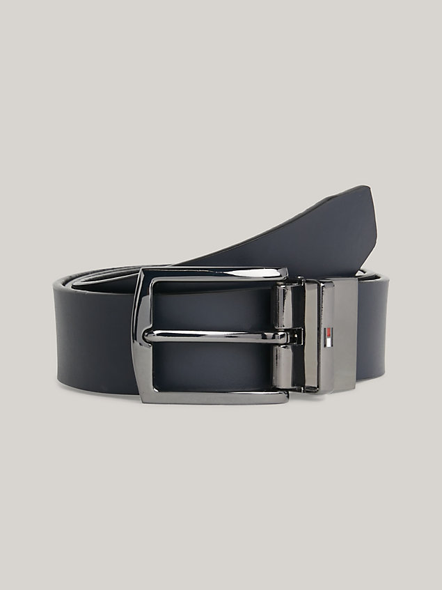 black denton leather reversible belt for men tommy hilfiger