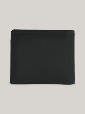 black heritage bifold-kreditkartenbrieftasche für herren - tommy jeans