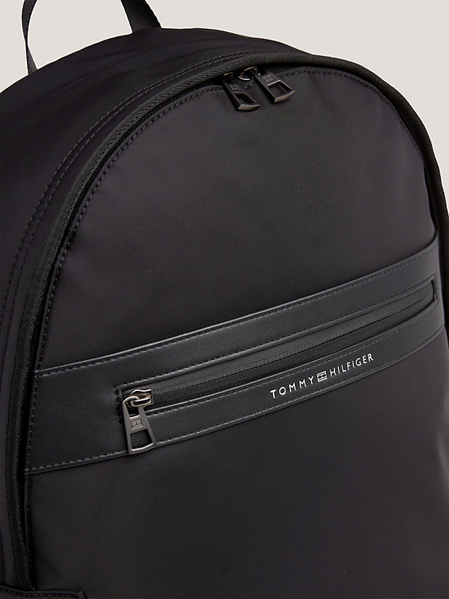 black th tech rucksack mit logo für herren - tommy hilfiger