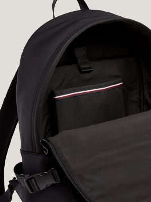 Tommy Hilfiger Monogram Logo Backpack in Black for Men