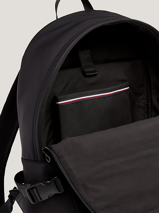 black plecak th tech z logo dla mężczyźni - tommy hilfiger