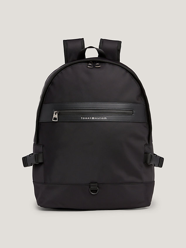 black th tech rucksack mit logo für herren - tommy hilfiger