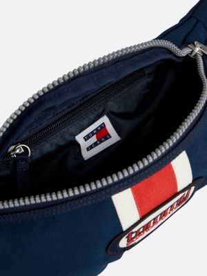 Heritage kleine Gurteltasche mit Logo Blau Tommy Hilfiger