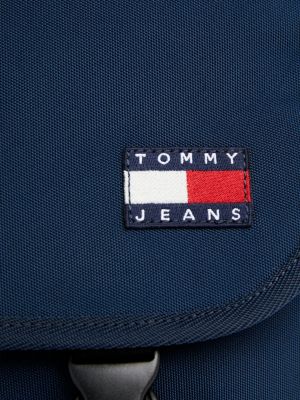 Essential Logo Strap Messenger Bag | Blue | Tommy Hilfiger