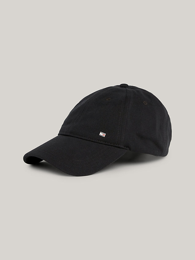 black czapka z daszkiem z piki 1985 collection dla mężczyźni - tommy hilfiger