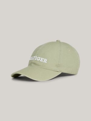 Hilfiger Flag Six-Panel Baseball Cap | Green | Tommy Hilfiger