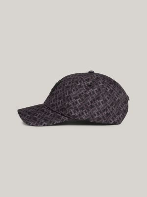 TH Monogram 6-Panel-Cap | Schwarz | Tommy Hilfiger