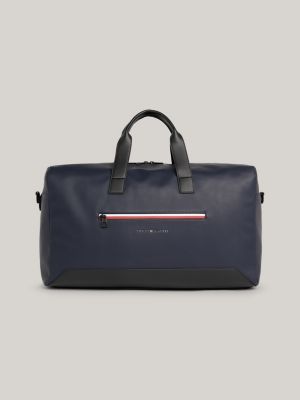 Mens leather clearance duffle bag sale