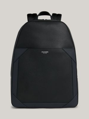 Tommy discount leather backpack