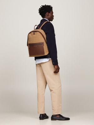 Tommy hilfiger backpack deals tan