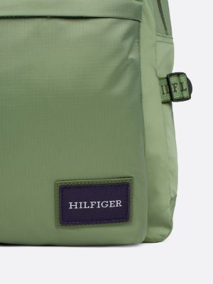 green logo patch small dome backpack for men tommy hilfiger