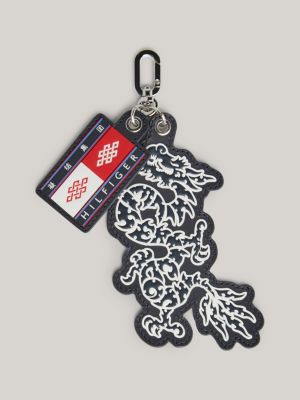 Tommy x CLOT Dragon Motif Key Fob | Blue | Tommy Hilfiger