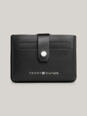 Leather Logo Credit Card Holder