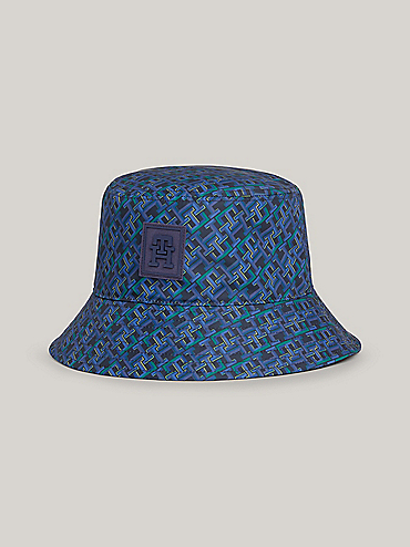 Flag Embroidery Bucket Hat, Beige