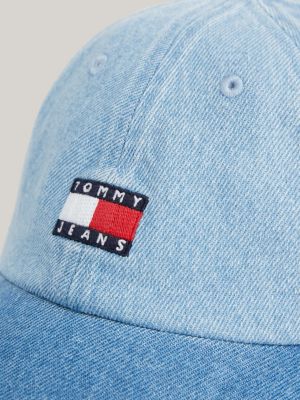 Tommy Hilfiger Tommy Jeans '90s Sailing Denim Baseball Hat in Blue