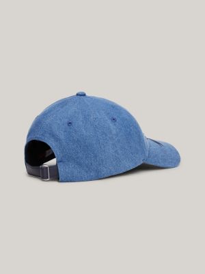 Crest Denim Baseball Cap | Blue | Tommy Hilfiger