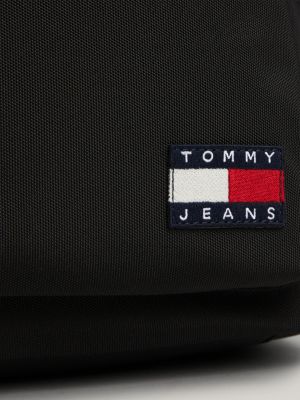 Essential Badge Dome Backpack | Black | Tommy Hilfiger