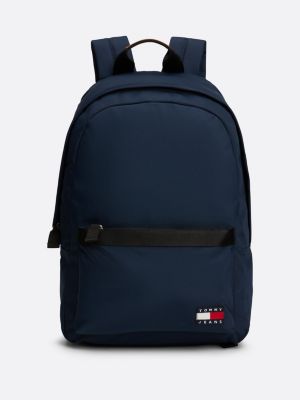 Essential Badge Dome Backpack Blue Tommy Hilfiger