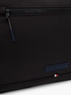 borsa per laptop hilfiger monotype nero da uomini tommy hilfiger