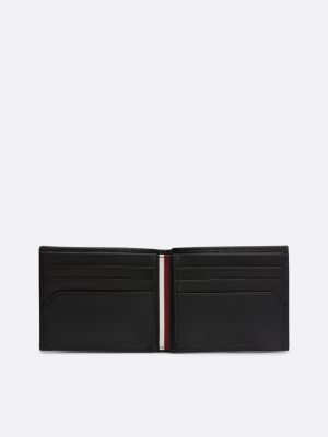 portafogli bifold premium business piccolo nero da uomini tommy hilfiger