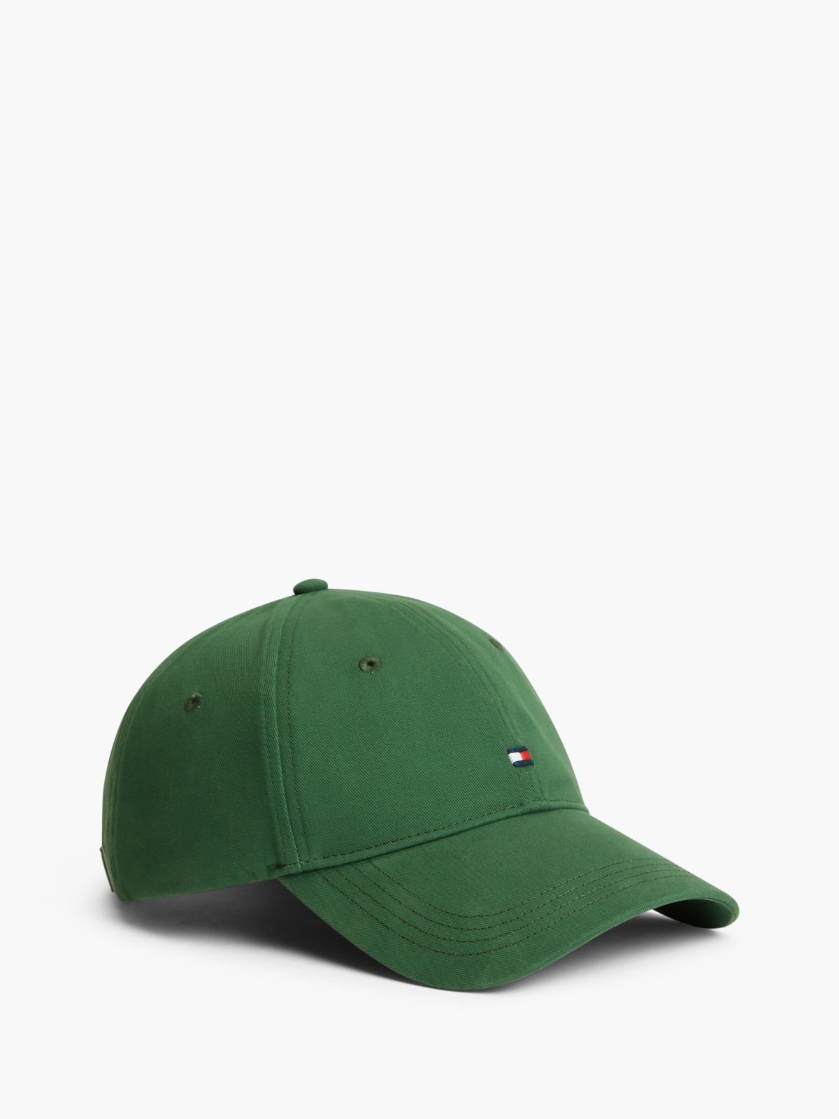 Hilfiger Flag 1985 Six-Panel Baseball Cap — Green