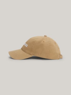 Hilfiger Monotype Six-Panel Baseball Cap | Khaki | Tommy Hilfiger