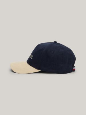 blue hilfiger monotype logo baseball cap for men tommy hilfiger