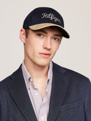 blue hilfiger monotype logo baseball cap for men tommy hilfiger