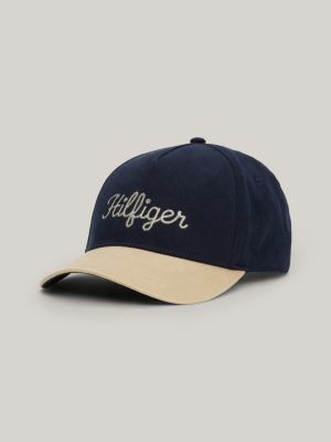 blue hilfiger monotype logo baseball cap for men tommy hilfiger