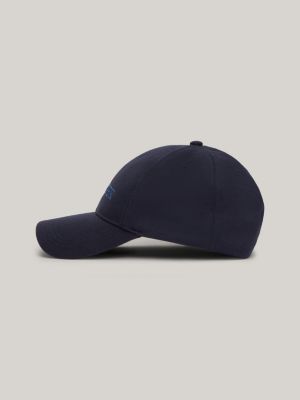 cappello da baseball hilfiger monotype blu da uomini tommy hilfiger