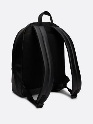 Metal Logo Dome Backpack Black Tommy Hilfiger