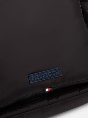 sac à dos arrondi hilfiger monotype noir pour hommes tommy hilfiger