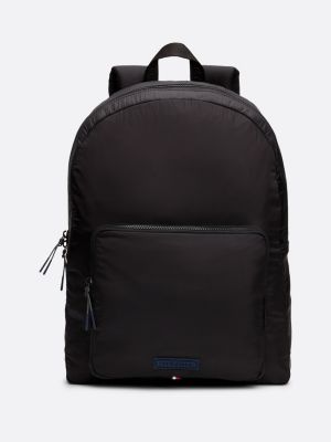 sac à dos arrondi hilfiger monotype black pour hommes tommy hilfiger