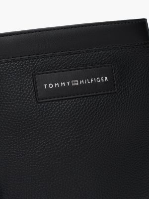 borsa a tracolla th business piccola nero da uomini tommy hilfiger