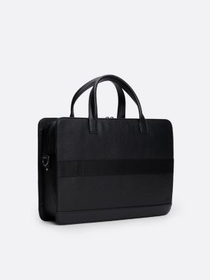 borsa sottile per laptop th business nero da uomini tommy hilfiger