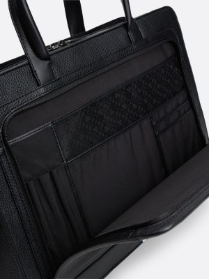 borsa sottile per laptop th business nero da uomini tommy hilfiger