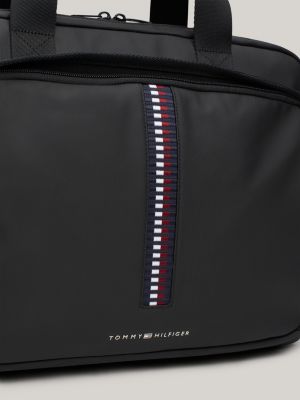 borsa per laptop corporate nero da uomini tommy hilfiger