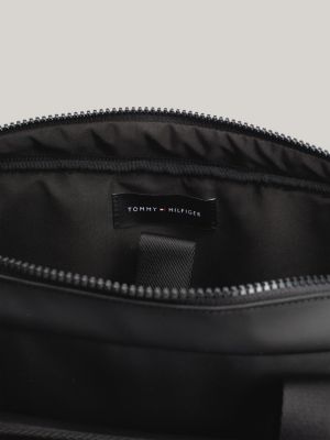 borsa per laptop corporate nero da uomini tommy hilfiger