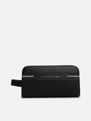 set regalo corporate con pochette toilette black da uomini tommy hilfiger