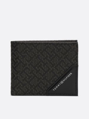 TH Monogram Small Leather Wallet