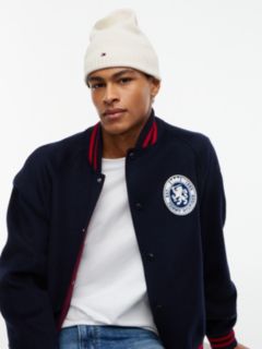 Hilfiger Flag Embroidery Beanie With Cashmere — Yellow 4